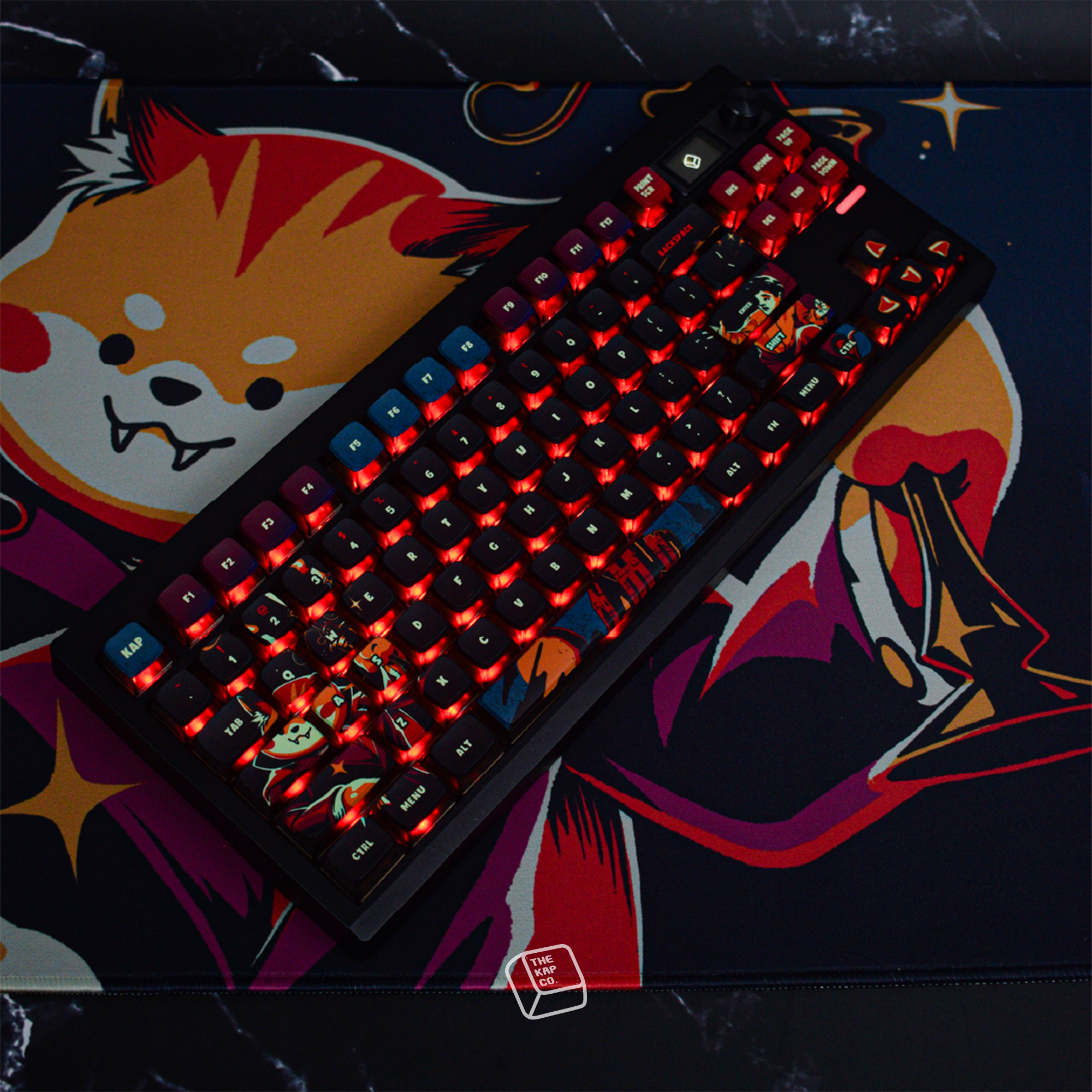 Thekapco x Ilustrata | Catula Keycap Set