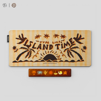 Thekapco x Medmedmedss | Island Time Deskmat & Wristrest