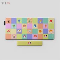 Thekapco x Secondfloorneko | Grocery Cat Deskmat & Wristrest