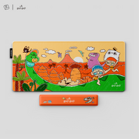 Thekapco x Guji Guji | Back To Jurassic Deskmat & Wristrest