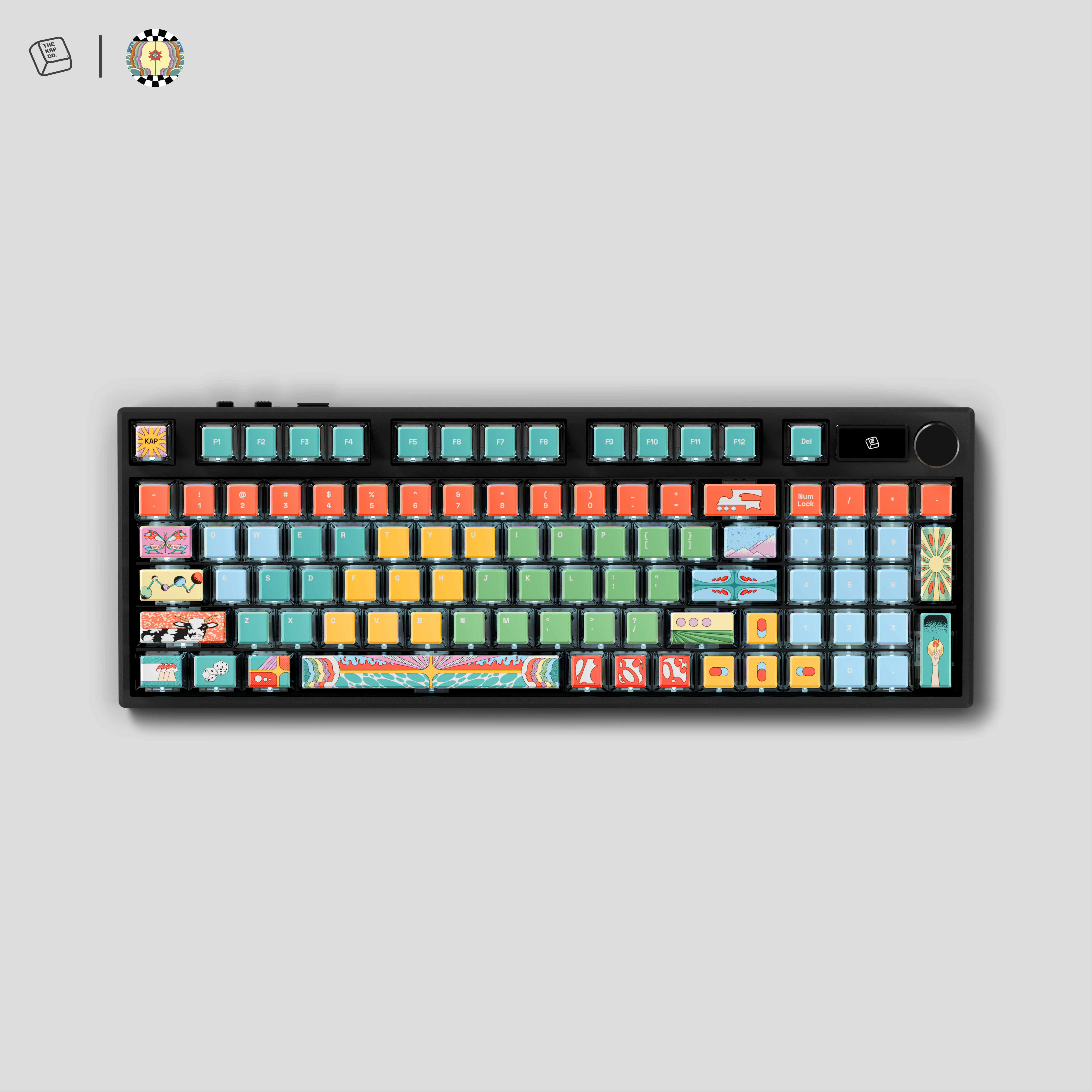Thekapco x Brain Damage | Plaything Keycap Set