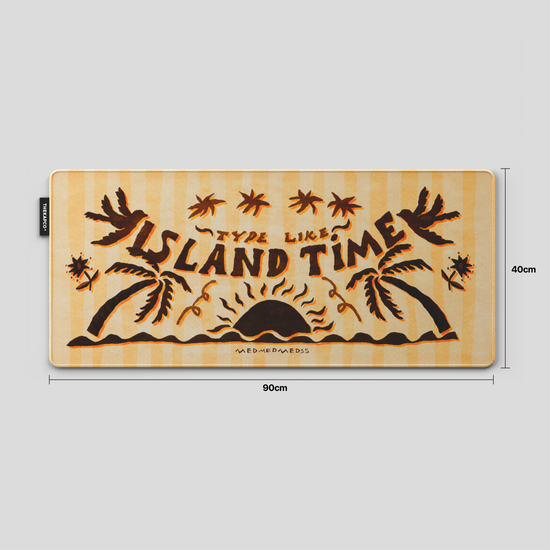 Thekapco x Medmedmedss | Island Time Deskmat