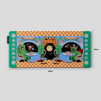 Thekapco x Monty | Galactic Getaway Deskmat & Wristrest