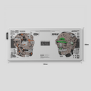 Thekapco x TIXIT | Hackfight Deksmat & Wristrest