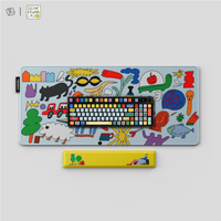 Thekapco x Celine LKW | Playground Deskmat & Wristrest