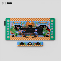 Thekapco x Monty | Galactic Getaway Deskmat & Wristrest