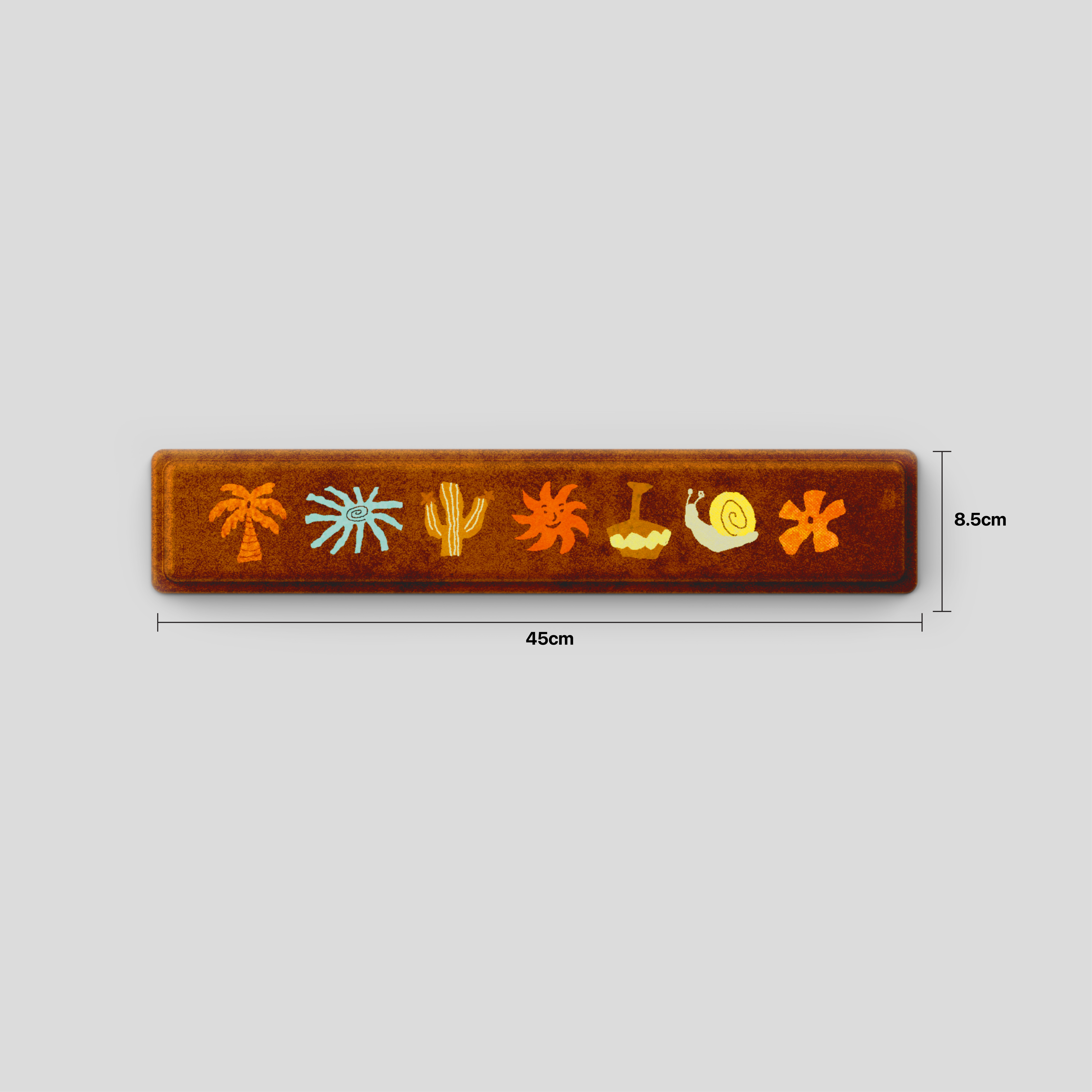 Thekapco x Medmedmedss | Island Time Deskmat & Wristrest