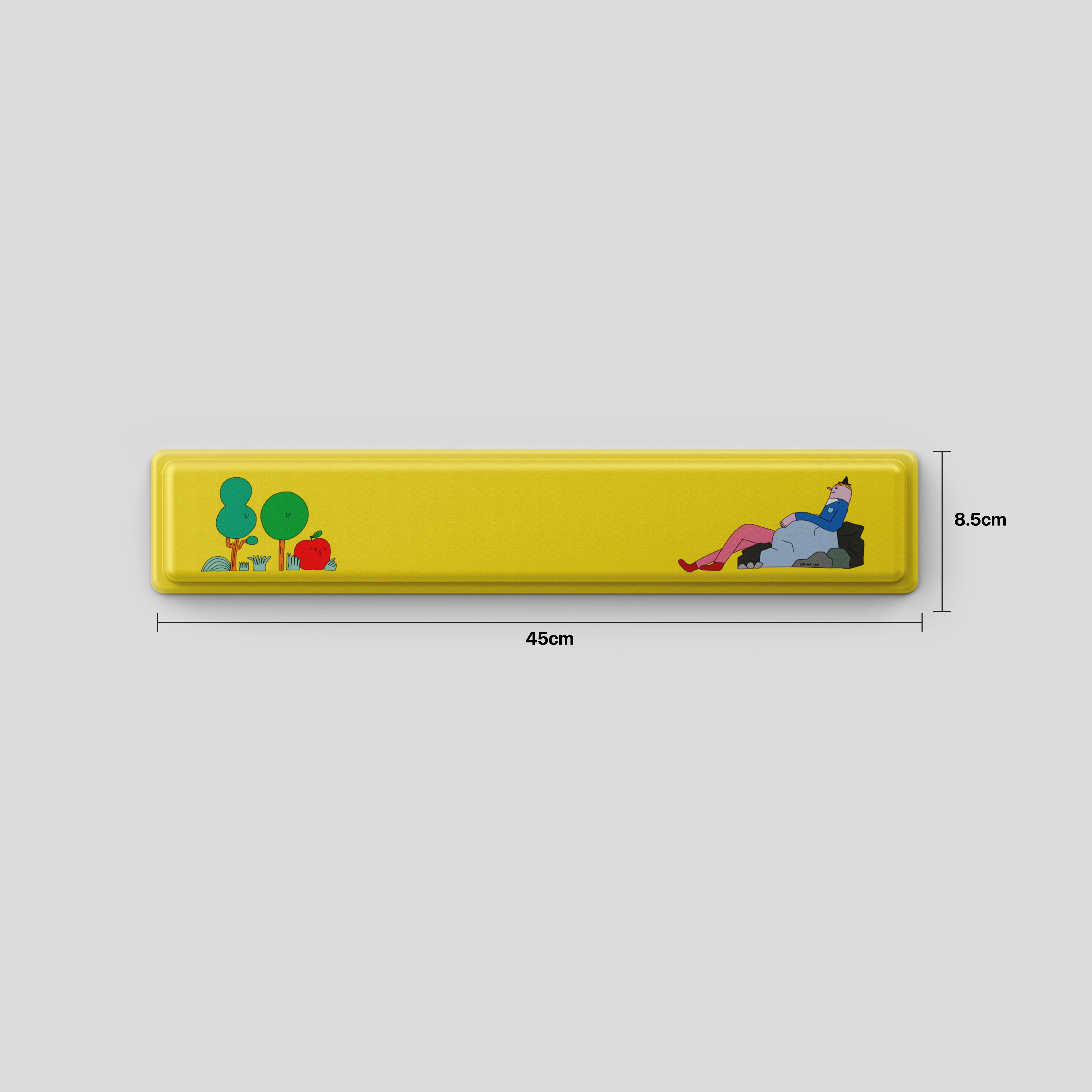 Thekapco x Celine LKW | Playground Deskmat & Wristrest