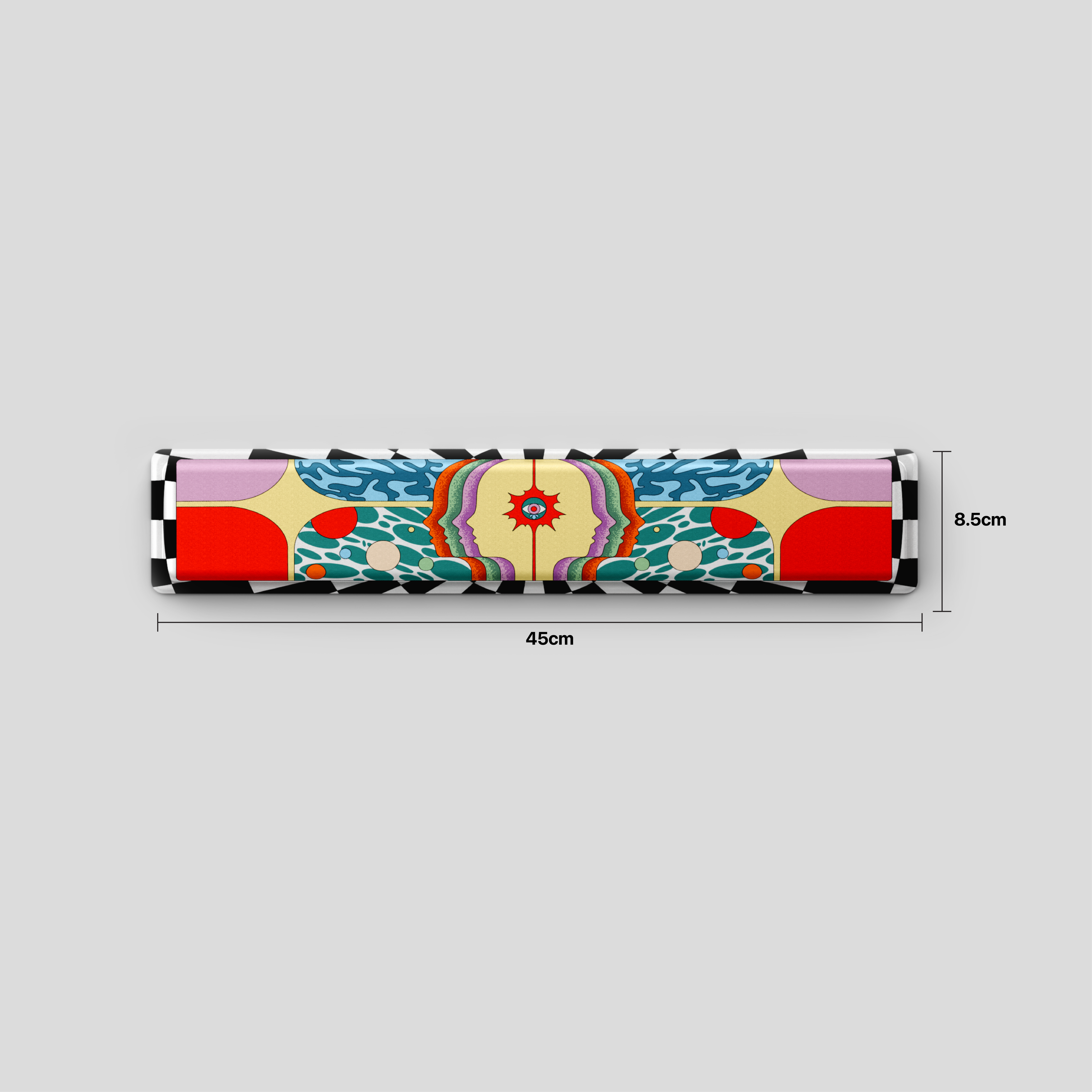 Thekapco x Brain Damage | Plaything Deskmat & Wristrest