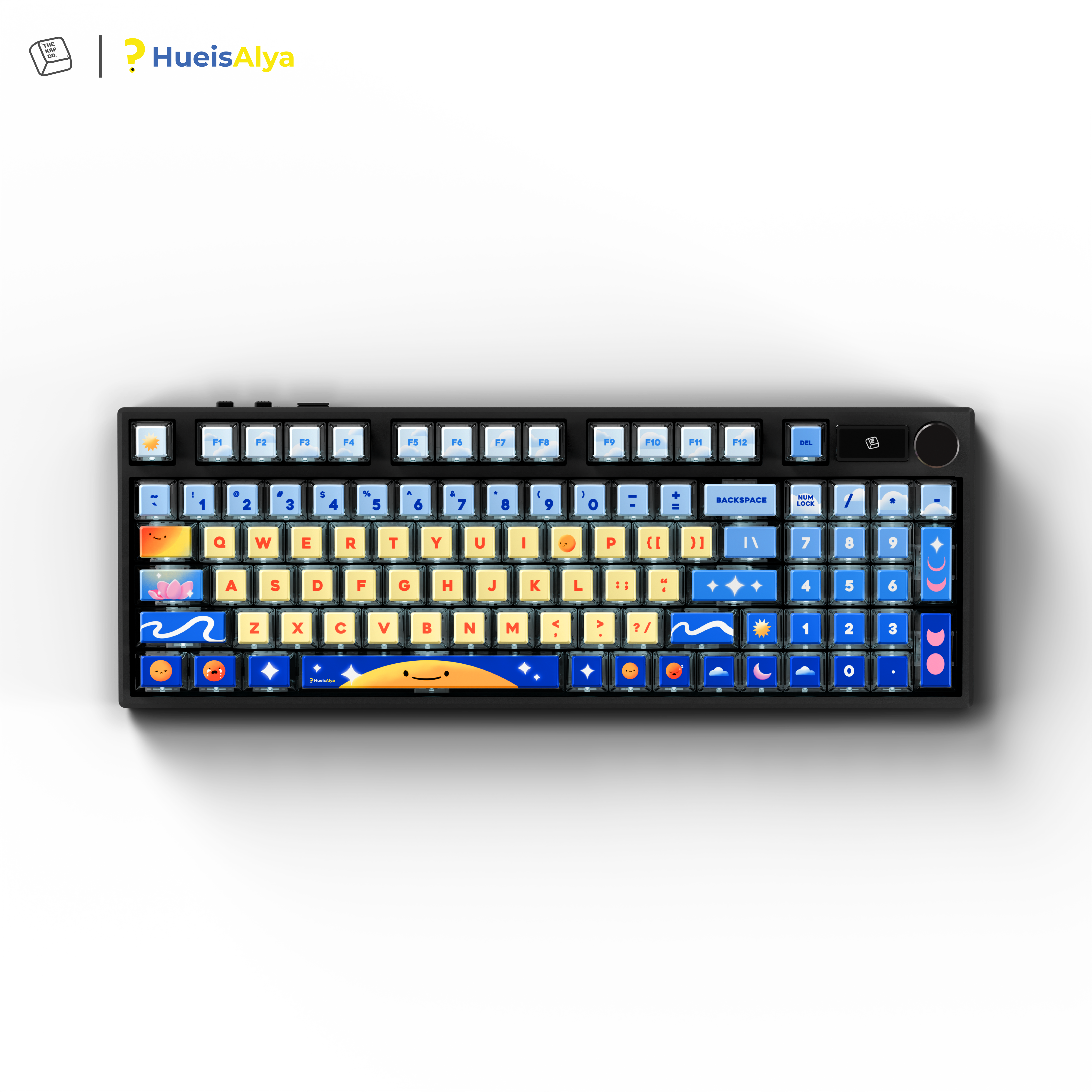 Thekapco x HueisAlya | Inspiration Glows Keycaps