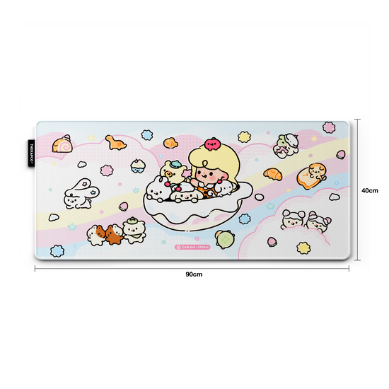 Thekapco x Coron Chan | Sweet Dreamy Land Deskmat