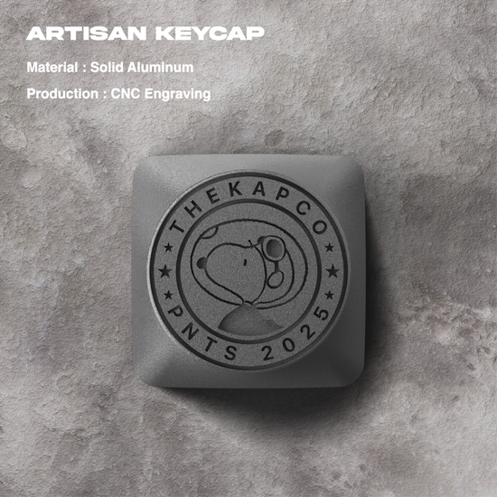 Thekapco x Peanuts | Vintage Astronaut Artisan Keycaps