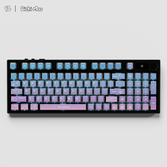 Thekapco x Bichi Mao | Gaming Nintendo Cat Keycaps