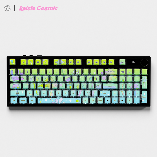 Thekapco x Kelsie Cosmic | Growing & Glowing Keycap Set
