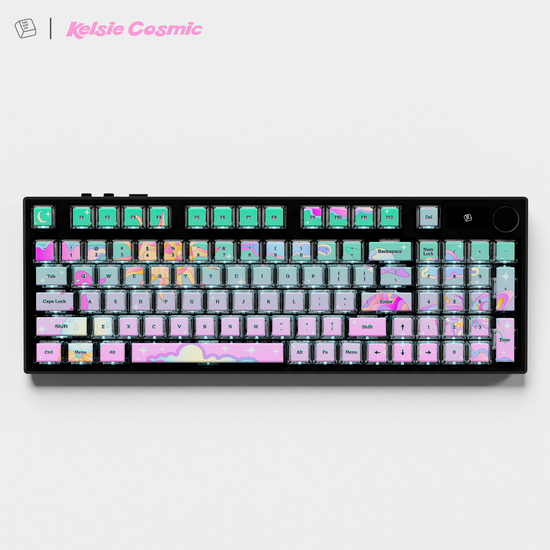 Thekapco x Kelsie Cosmic | Garden of Unearthly Delight Keycap Set