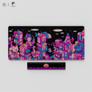 Thekapco x Pixel Jeff | Neon Japan Deskmat & Wristrest