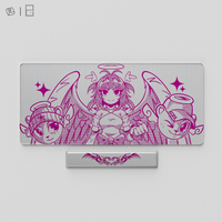 Thekapco x Gazola | Little Angel Deskmat & Wristrest