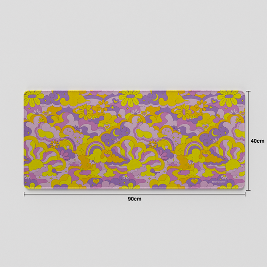 Thekapco x Kelsie Cosmic | Sunset Dream Deskmat / Wristrest