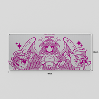 Thekapco x Gazola | Little Angel Deskmat & Wristrest