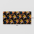 Thekapco x EduEly | Shiba Hut Deskmat / Wristrest