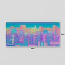 Thekapco x Elora | Moonlight City Deskmat & Wristrest