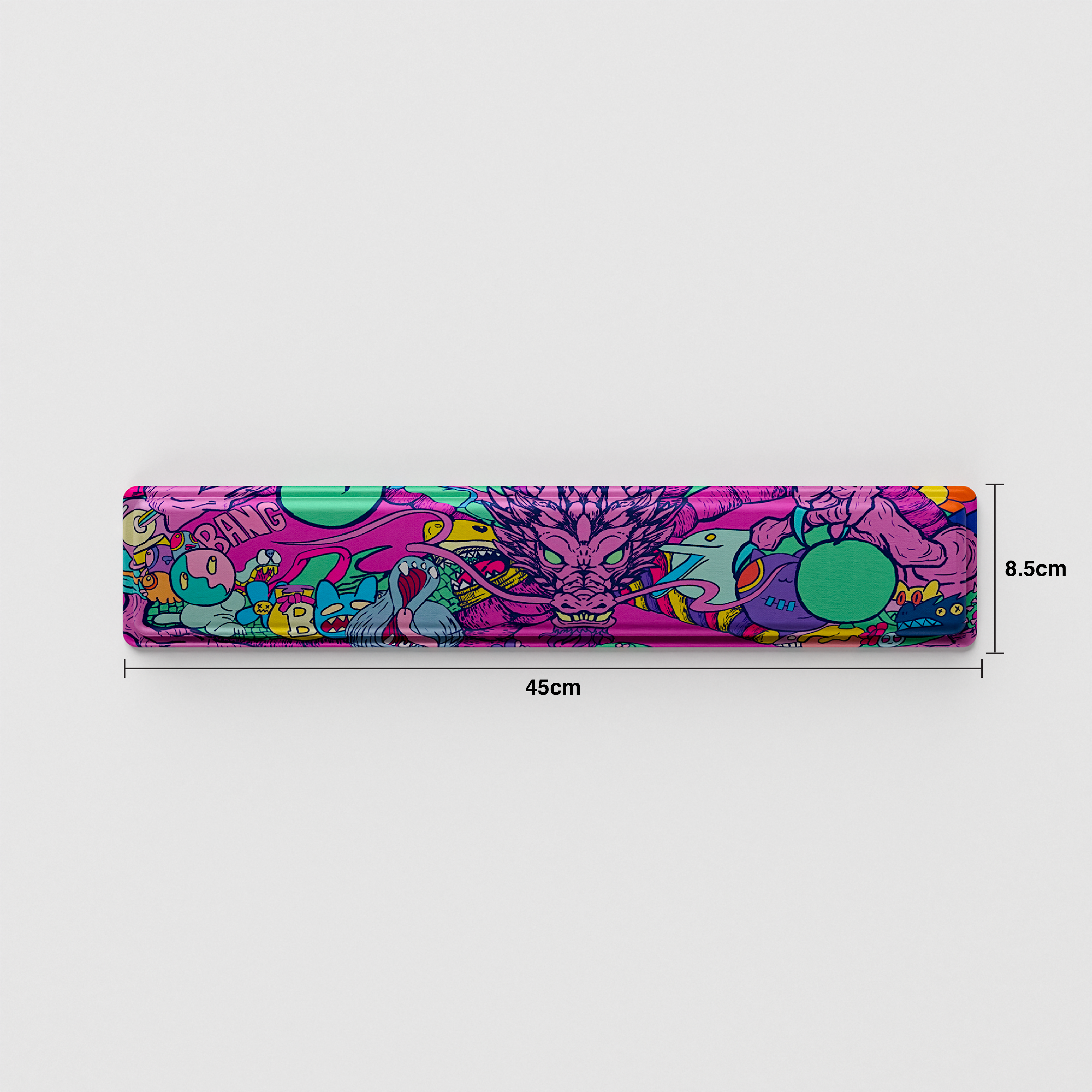 Thekapco x Vaunsarts | Mobius Dragon Deskmat & Wristrest