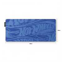 Blue Flux Deskmat