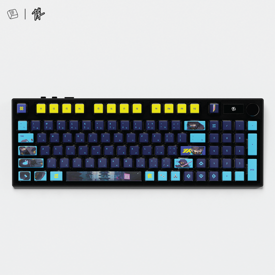 Thekapco x Powdersea | Ninja 3.0 Keycaps