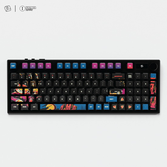 Thekapco x Ilustrata | Catula Keycap Set