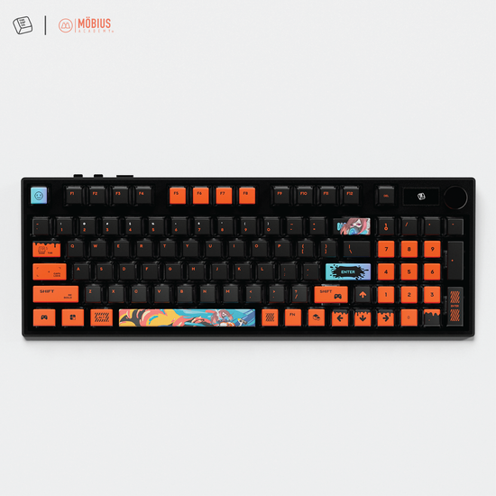 Thekapco x Mobius Academy | 燃 Resurgence Keycap Set