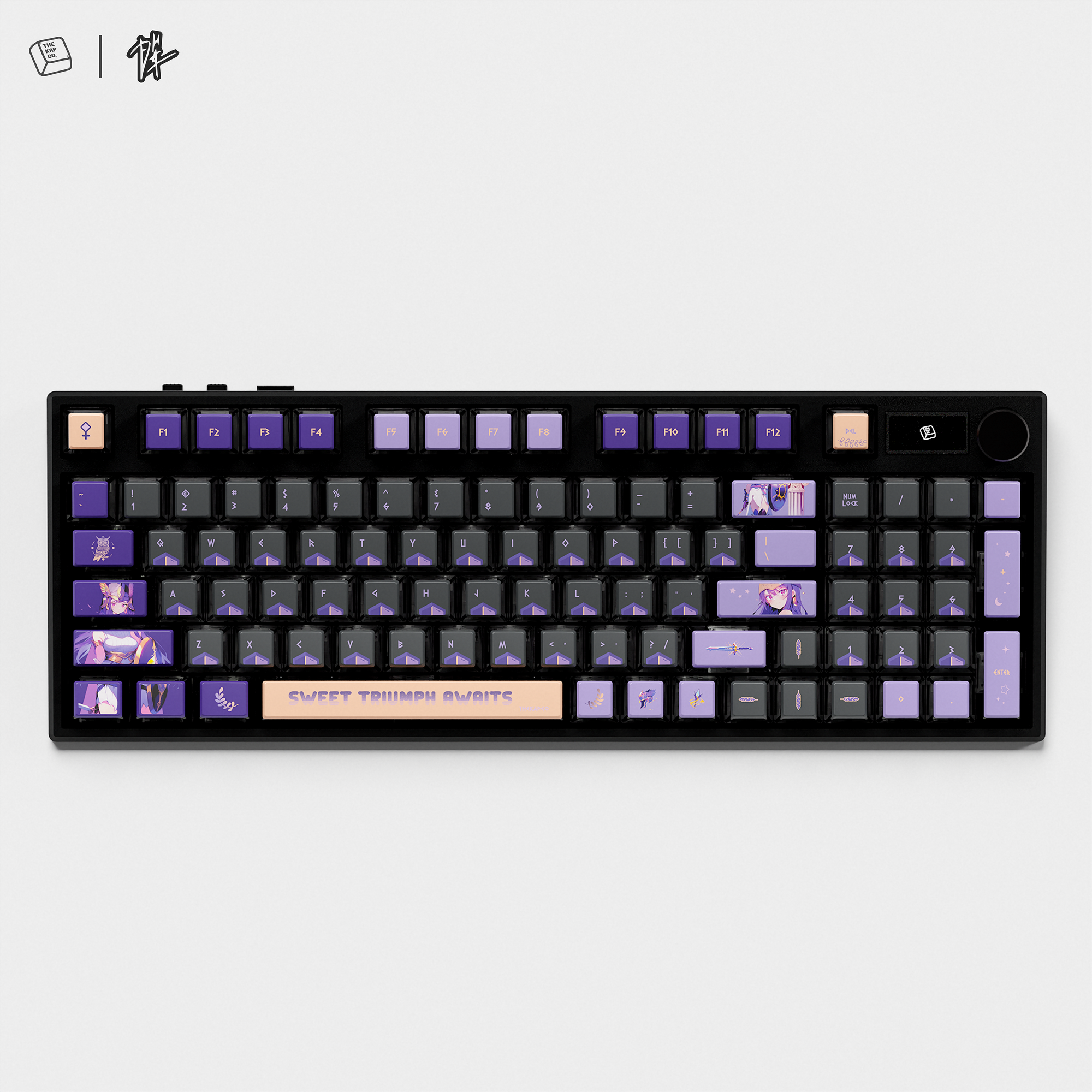 Thekapco x Powdersea | Greekeys Athena Keycap Set