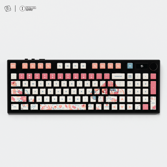 Thekapco x Ilustrata | Trash Friend Keycaps