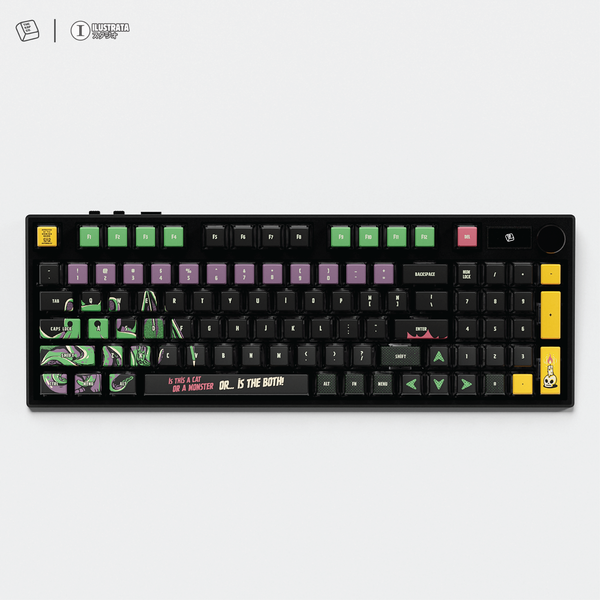 Thekapco x Ilustrata | Cathulhu Keycap Set