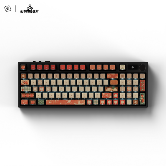 Thekapco x Autumnberry | Apple Star Keycaps