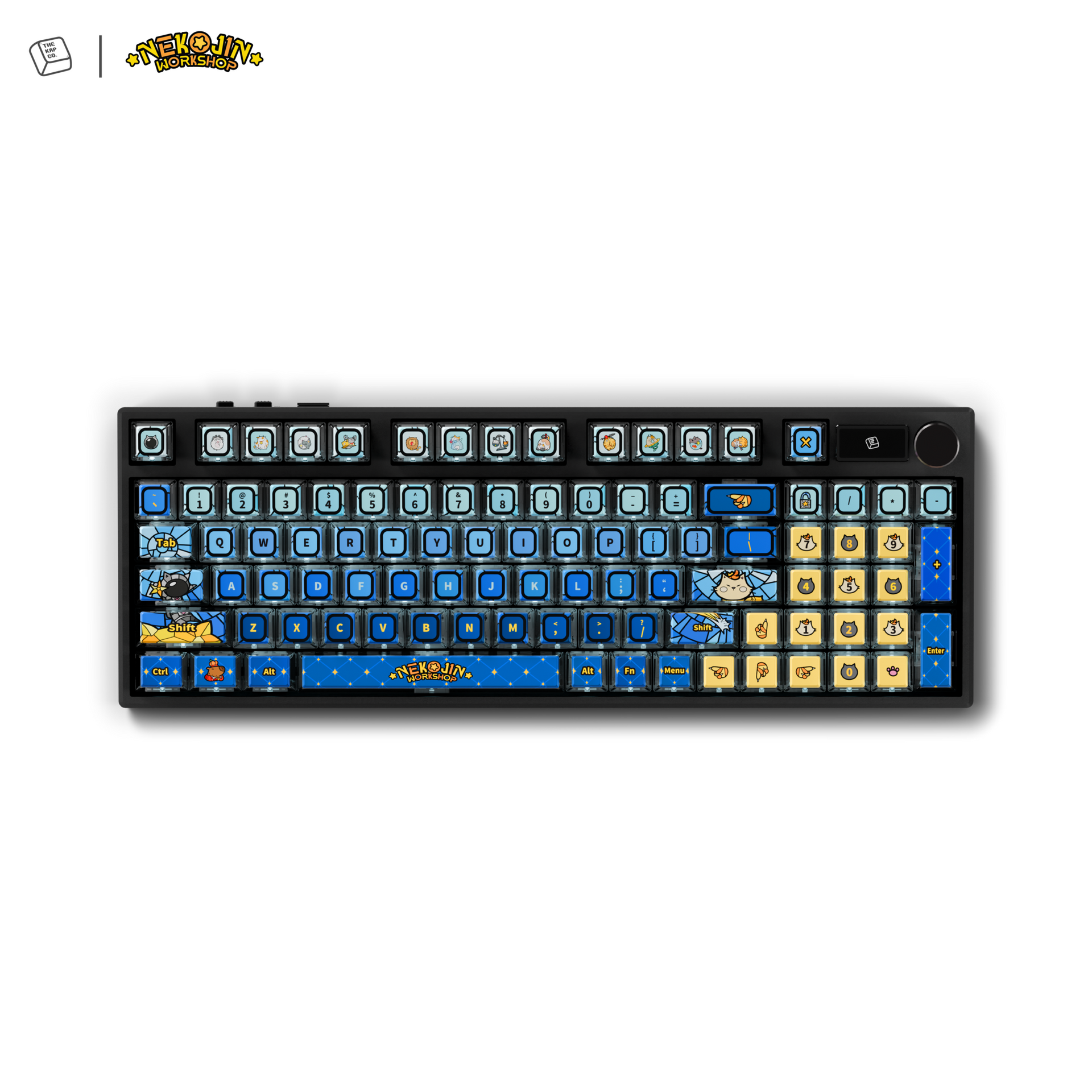 Thekapco x Nekojin | Catlaxy Keycaps