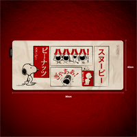 Thekapco x Peanuts | Urban Japan Deskmat - Manga Strip