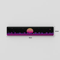 Thekapco x Pixel Jeff | Neon Japan Deskmat & Wristrest