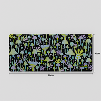 Thekapco x Kelsie Cosmic | Growing & Glowing Deskmat & Wristrest