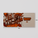 Thekapco x Vaunsarts | Doodle Party Deskmat / Wristrest