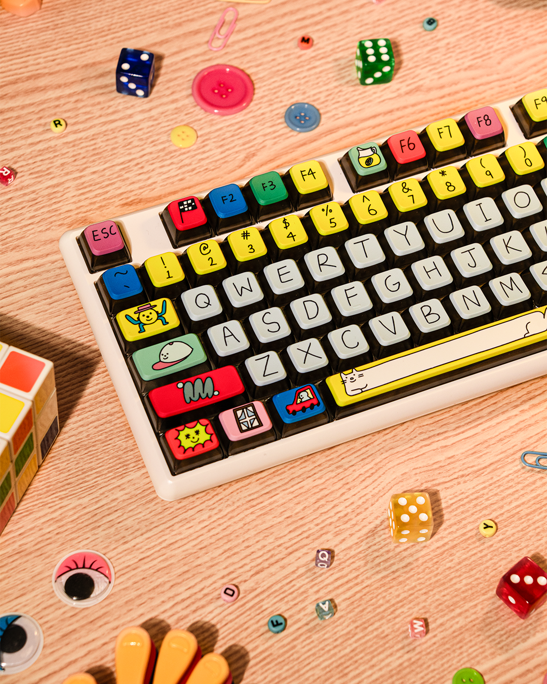 Thekapco x Celine LKW | Playground Deskmat & Wristrest