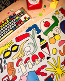 Thekapco x Celine LKW | Playground Deskmat & Wristrest