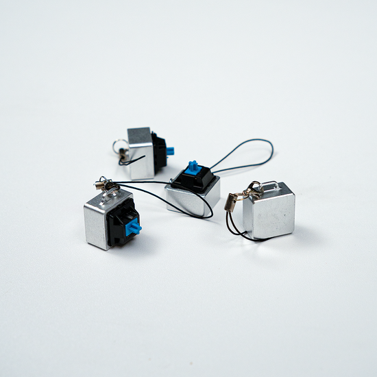 Aluminum Keycap Keychain
