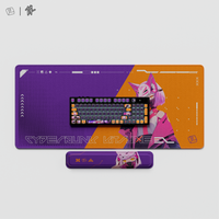 Thekapco x Powdersea | Kitsune 3.0 Deskmat & Wristrest