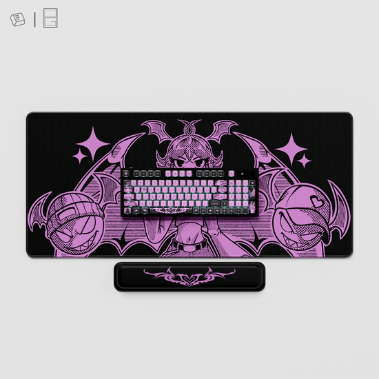 Thekapco x Gazola | Little Demon Deskmat