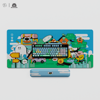 Thekapco x Monkiddo | Campkiddo Deskmat & Wristrest
