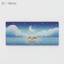 Thekapco x Bichi Mao | Moonlight Night Star Cat Deskmat