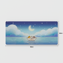 Thekapco x Bichi Mao | Moonlight Night Star Cat Deskmat