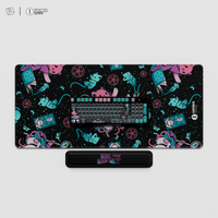 Thekapco x Ilustrata | Nekomancer Deskmat & Wristrest