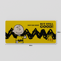Thekapco x Peanuts | A Boy Named Charlie Brown Deskmat & Wristrest