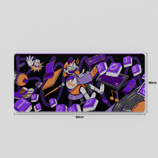 Thekapco x The Good Boisss | Create & Chill Department Deskmat / Wristrest